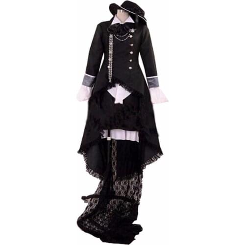 2017 Black Butler Ciel Phantomhive Cosplay Costume-made