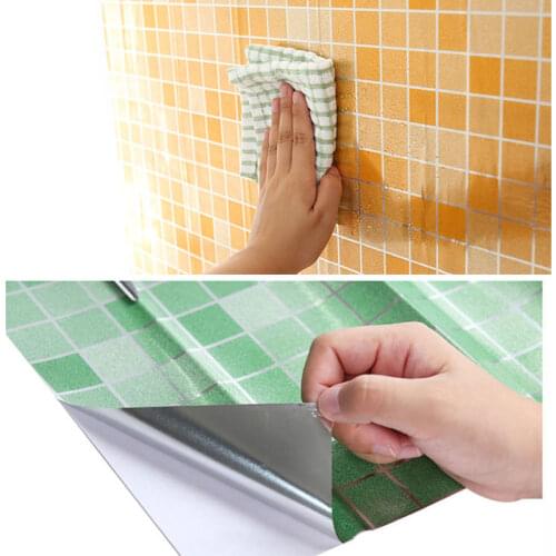 The bathroom toilet waterproof self-adhesive stickers mosaic tile wallpaper