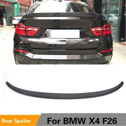 Rear Trunk Boot Lip Wing Spoiler for BMW X4 F26 2014 - 2016 Carbon Fiber Rear Trunk Spoiler