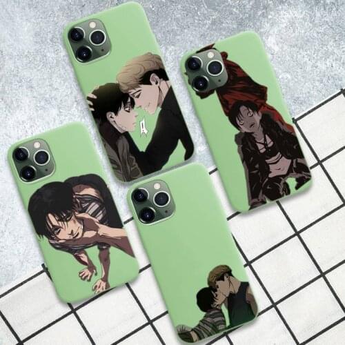 Kill Stalker Soft Cover Phone Case For Iphone 6 6s 7 8 Plus XR X XS XSmax 11 12 Pro Mini Max Candy Green Silicone Cover