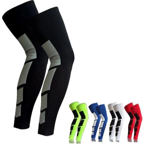 1pc Super Elastic Basketball Leg Warmers Calf Thigh Compression Sleeves Knee Brace Soccer Volleyball Cycling
