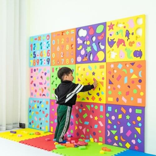 3D EVA Puzzle Jigsaw Toys For Children Cartoon Animal Number Letter Puzzles Intelligence Kids Early Educational Toys for Kids