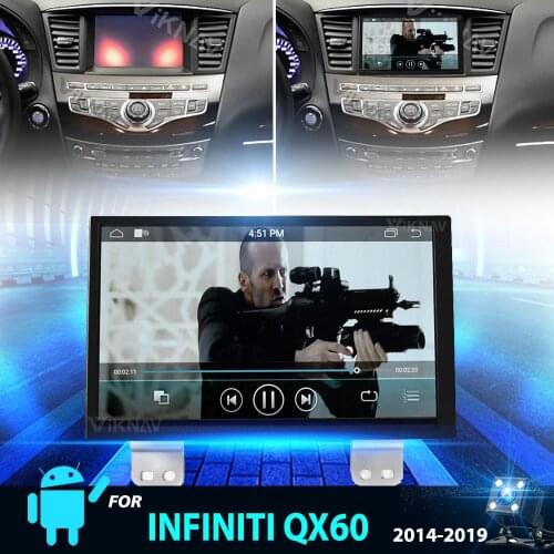 2din Android autoradio car radio For Infiniti QX60 2014-2019 car stereo multimedia player GPS navi DVD player