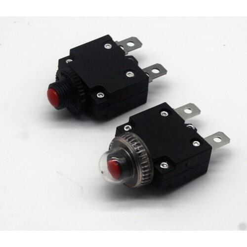 1pcs 2A 3A 5A 6A 8A 10A 15A 20A 25A 30A Circuit Breaker Overload Protector Switch Fuse Overload Overcurrent Reset Insurance