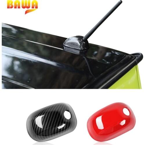 BAWA Car Stickers for Suzuki Jimny 2019+ ABS External Roof Antenna Base Cover Trim Car Styling for Suzuki Jimny 2020