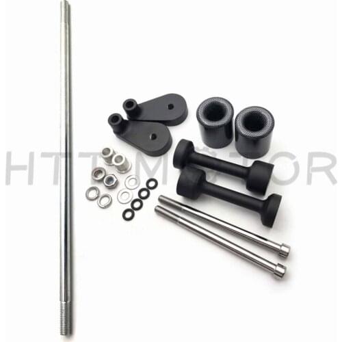 Aftermarket free shipping motorcycle parts No Cut Frame Slider For Kawasaki2008 2009 2010 2011 2012 Ninja 250 250R EX250 CN