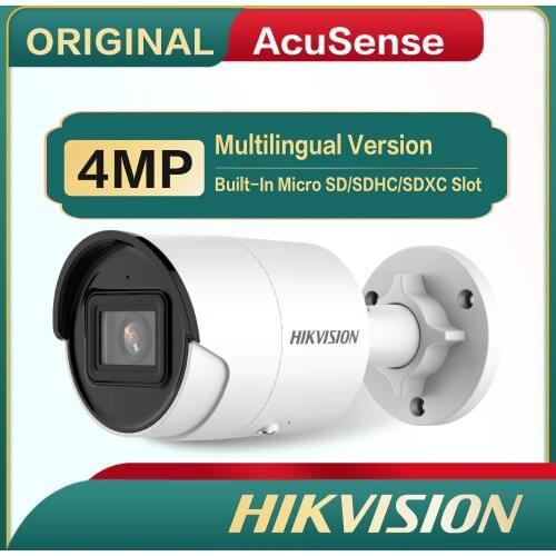 DS-2CD2046G2-I Original Hikvision 4MP POE Mini Bullet Network Camera