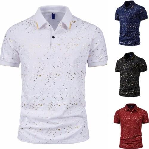 FANWEILIN Mens Summer Polos