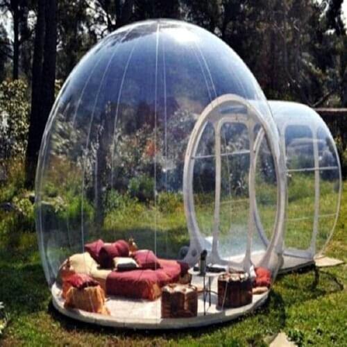 Bubble Lodge size 4 M inflatable sealed tent in touch with nature sunshine outdoor