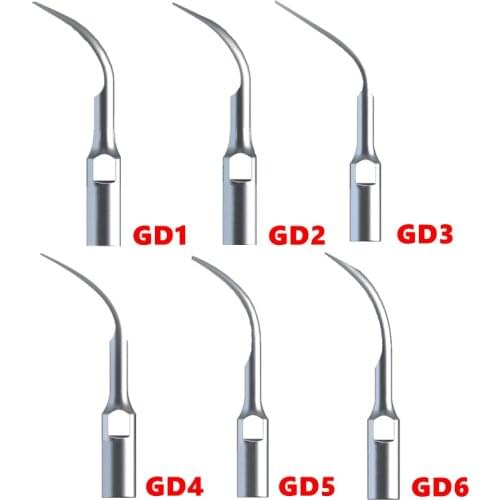 GD1 Dental Ultrasonic Scaler Tips for NSK SATELEC Machines Teeth Stains Remover Tips Replacement Tip Teeth Cleaning Blade Tips