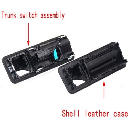 Rear trunk rear box switch button luggage lock in handle touch switch For Hyundai Elantra AD 2017-2018