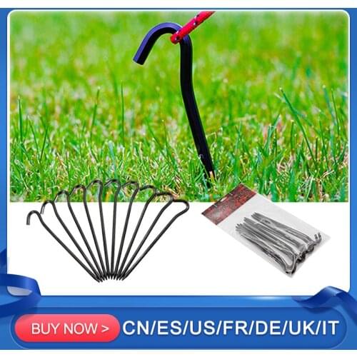 Camping Tent Pegs Tent Stake Nails Ultra-Light Tent Stake Ultra-Light Aluminum Alloy Nails For Outdoor Camping Picnic