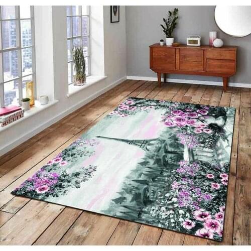 Paris nd Art 9 Patterned Carpet ,Non Slip Floor Carpet,Teens Carpet,Turkish Rug