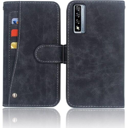 Hot! TCL 20 5G Case Luxury Wallet Flip Leather Phone Bag Cover Case For TCL 20 5G With Front Slide Card Slot