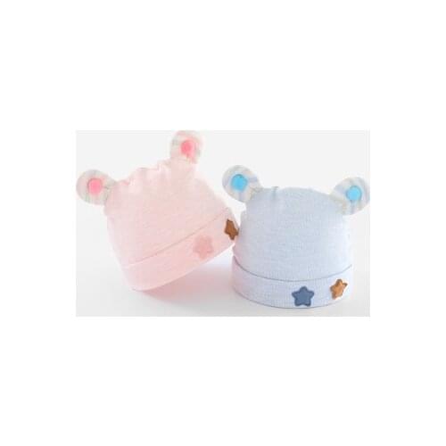 Baby Girl Boy Cute Star Cartoon Hats Newborn Infant Toddler Autumn Winter Casual Cotton Soft Beanie Cap