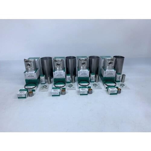 New Aftermaket Engine Part V3800 Cylinder Liner Kit With Piston Rings Set Cylinder Sleeve For Kubota