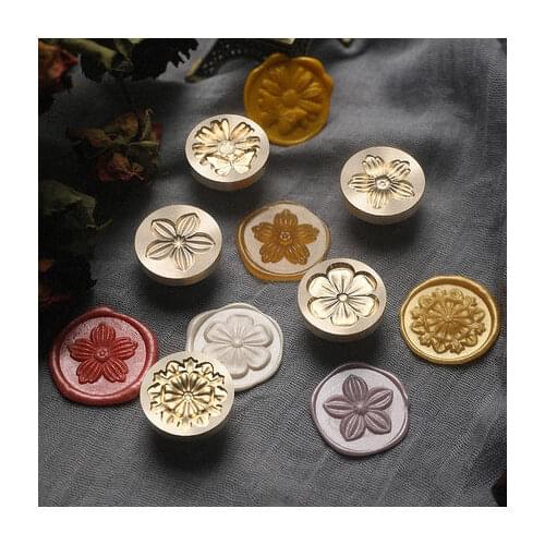 New Wax Seal Handbook Lacquer Seal Chapter Head Envelope Sealing Wax Stamp Greeting Card Invitation Gift Handbook Seal