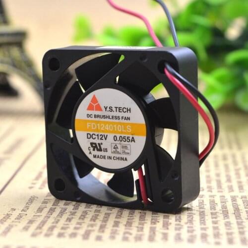New taiwan FOR wonsan /Y.S 4010 12V 0.055A 2 line ultra-quiet Cooler fan FD124010LS