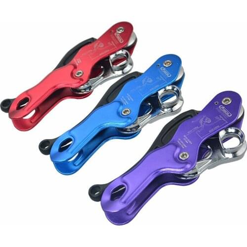 Professional Anti panic hand control eight rings Outdoor stop descender Downhill rescue Climbing protection equipment