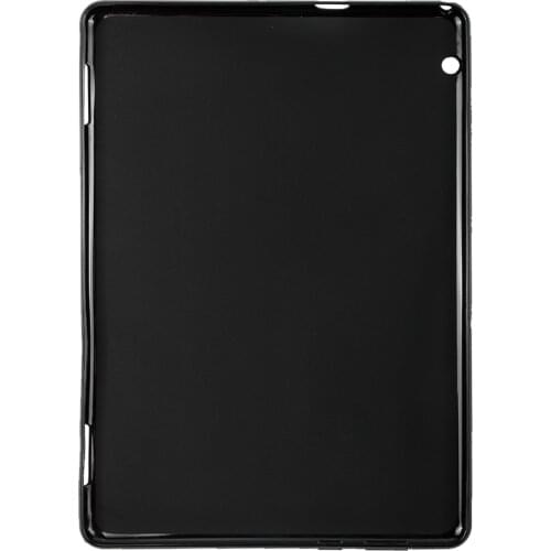 QIJUN Silicone Smart Tablet Back Cover For HUAWEI MediaPad T5 10 AGS2-W09/W19/L09/L03 Honor Pad 5 10.1" Shockproof Bumper Case