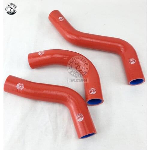 Silicone Radiator Hose For MAZDA Roadstar Miata MX-5 NA6CE B6ZE 1.6L 1989-1993 3PCS red/blue/black