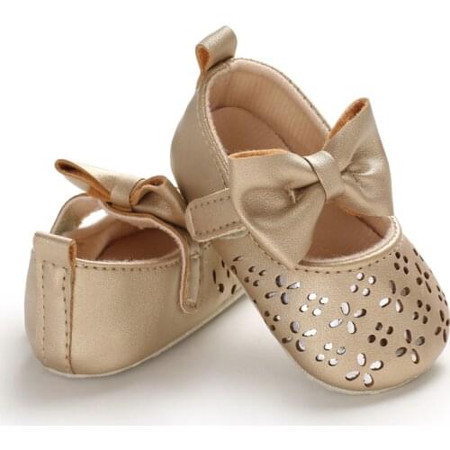 Baby Shoes soft bottom shoes soft comfortable baby girl shoes non-slip fashion toddler shoes bow shoes crib shoes