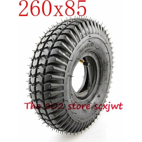 High-quality new 260x85 tires 3.00-4 10''x3'' Scooter tyre and inner tube kit fits electric kid gas scooter wheelChair