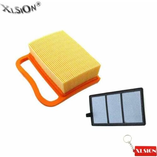 XLSION Air Filter + Pre Filters For TS410 TS420 Concrete Cut-off Cut Off Saw TS480i TS500i 4238-141-0300 Stens 605-555