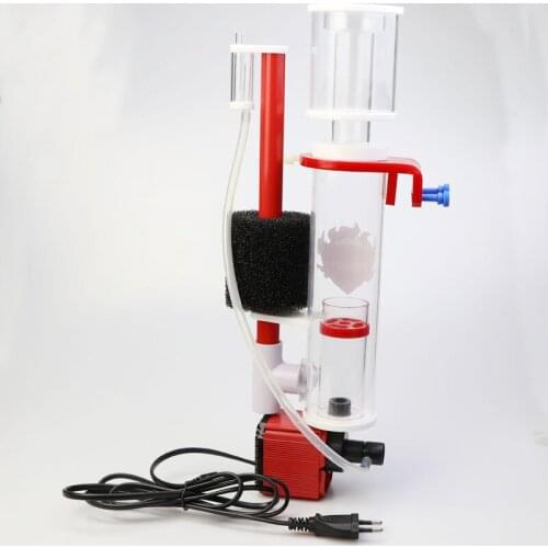 110V 220V built-in wall-mounted protein separator small sea fish tank coral tank filter for 100L water body