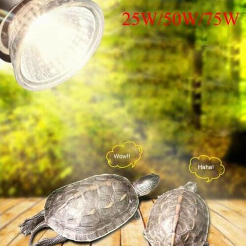 25W/50W/75W Reptile Pet Blub Full Spectrum UVA UVB 3.0 E27 Tubes Turtle Tuff Tortoise Heating Lamps Sun Blub Ultraviolet Lamps