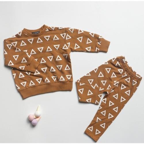 Kids Spring Autumn Clothes Long Sleeve Leopard Print Pullover Sweatshirt Tops Long Pant 2PCS Outfits Clothing Set