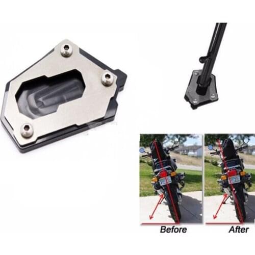 For BMW R1200GS r1200gs 2012-2016 CNC Kickstand Side Stand Enlarger Extension Plate Pad