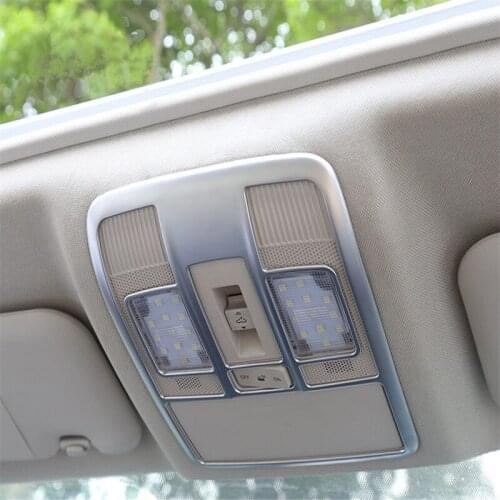 For Mazda CX-5 2015 2016 ABS Chrome Car Roof Top Reading Lamp Light Frame Accessories Moulding Trim Car Auto Sedan Cover