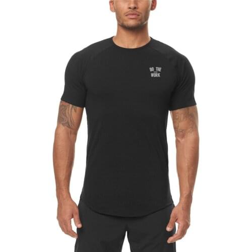 Compression Short Sleeve T shirt Men Summer Gym Clothing Bodybuilding Fitness Tight Sportswear Quick Dry Training Tee shirt