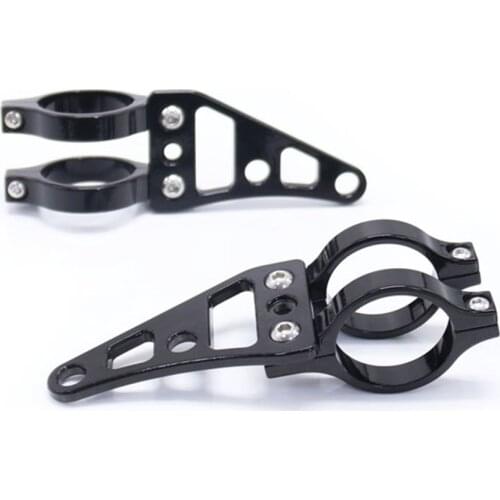 2pcs 41mm Motorcycle Fork Headlight Mount Bracket CNC Aluminum Alloy For Cafe Racer Suzuki