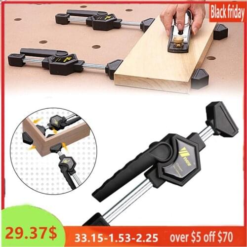 Woodworking Desktop Clip durable Adjustable Fast Clip Quick Clamp Fixture Frame Ratchet Release Speed Squeeze DIY Tool Set