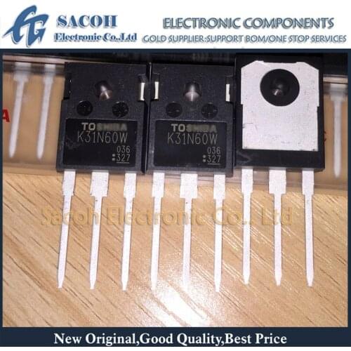 Free Shipping 10Pcs TK31N60W K31N60W TK31N60W5 K31N60W5 TO-247 30.8A 600V Silicon N-Channel MOS Transistor
