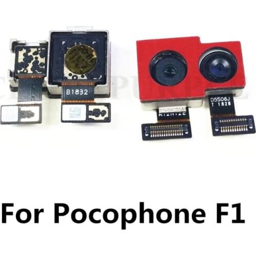 Original Back rear Front Camera Flex Cable For Xiaomi Pocophone F1 Big Small camera for Mi Poco F1