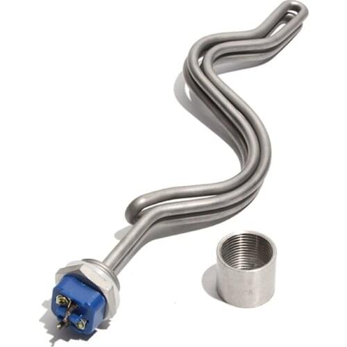 1 Inch NPT 304SUS Immersion Water Heater for Homebrew and Distilling Equipment 240V 4.5/5.5/6.5KW Heating Element with Accessory