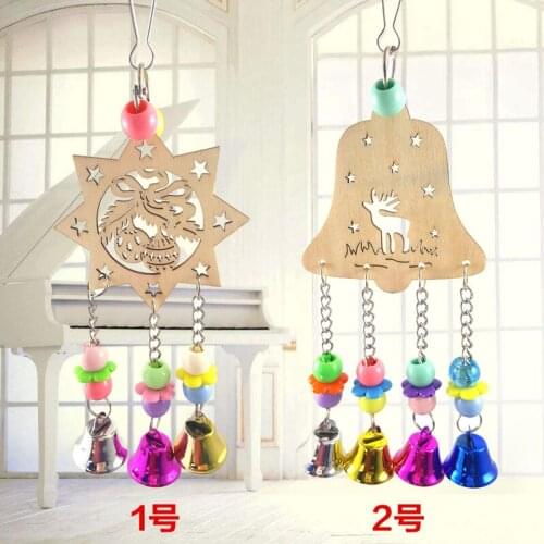 Parrot Bird Toy Wooden White Deer Parrot Toy Pet Toy Small Pet Supplies Bite Toy Pet Products Bird Supplies 2pcs/lot