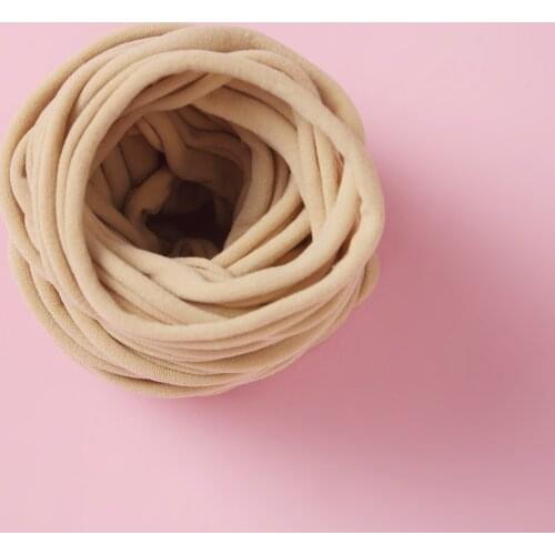 2020 New Super Soft Nylon Headband For Baby Girl DIY Hair Accessories Elastic Hair bands Children Fashion Headwear Baby Turban