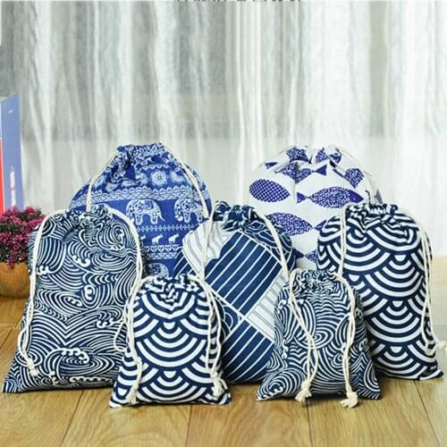 SFG HOUSE Fabric Cosmetic Bags