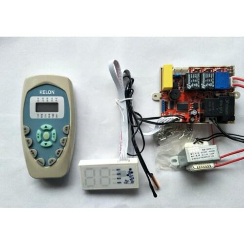 Air conditioner on-hook universal board control panel cabinet circuit board electric heating with temperature display