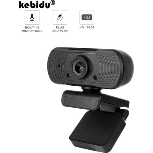 USB 2.0 HD Webcam Camera with Microphone for 360 Degree Streaming Recording Free Rotation 1080P HD for PC Computer Laptop webcam