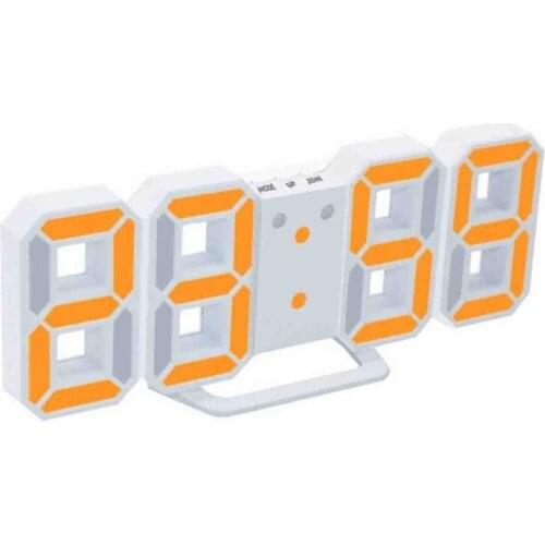 Hot Digital Alarm Clocks Wall Hanging Watch Snooze Function Table Clock Calendar Thermometer Display Office Electronic Watch