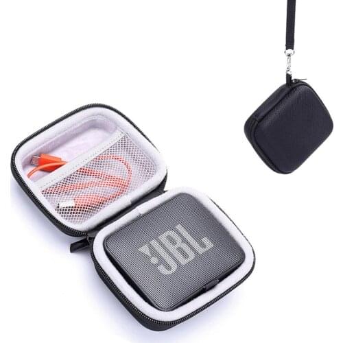 New Speaker Case Travel Cover For JBL GO 2 Bluetooth Speakers Sound Box Storage Carry Bag Pouch Mesh Pocket Strap Handbag Case