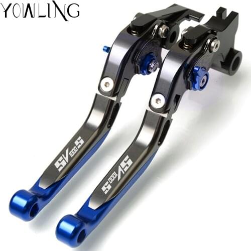 For SUZUKI SV1000 SV1000S 2003 2004 2005 2006 2007 Motorcycle Brakes Lever Clutch Lever Adjustable Foldable brake clutch levers