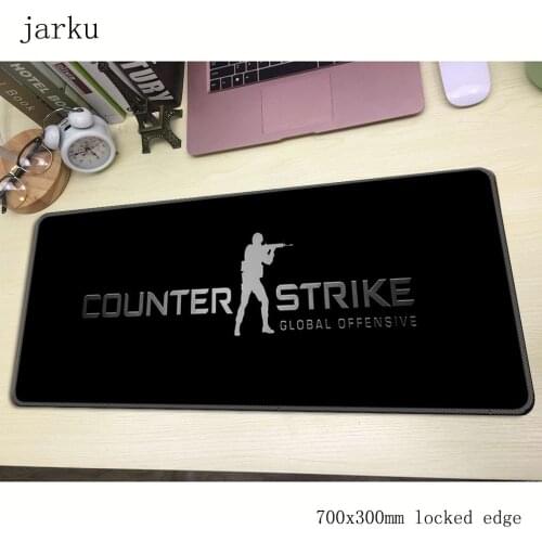 Csgo mouse pad gamer 700x300mm notbook mouse mat large gaming mousepad large locked edge pad mouse PC desk padmouse