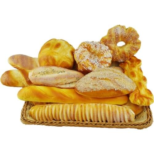 Artificial Bread Model Fake Bread Fake Food photography Props Room Decor Festive Party Decoration Supplies
