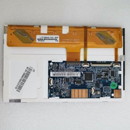 LTP700WS-F01 7.0 inch LCD panel screen with logic board resistive touch screen